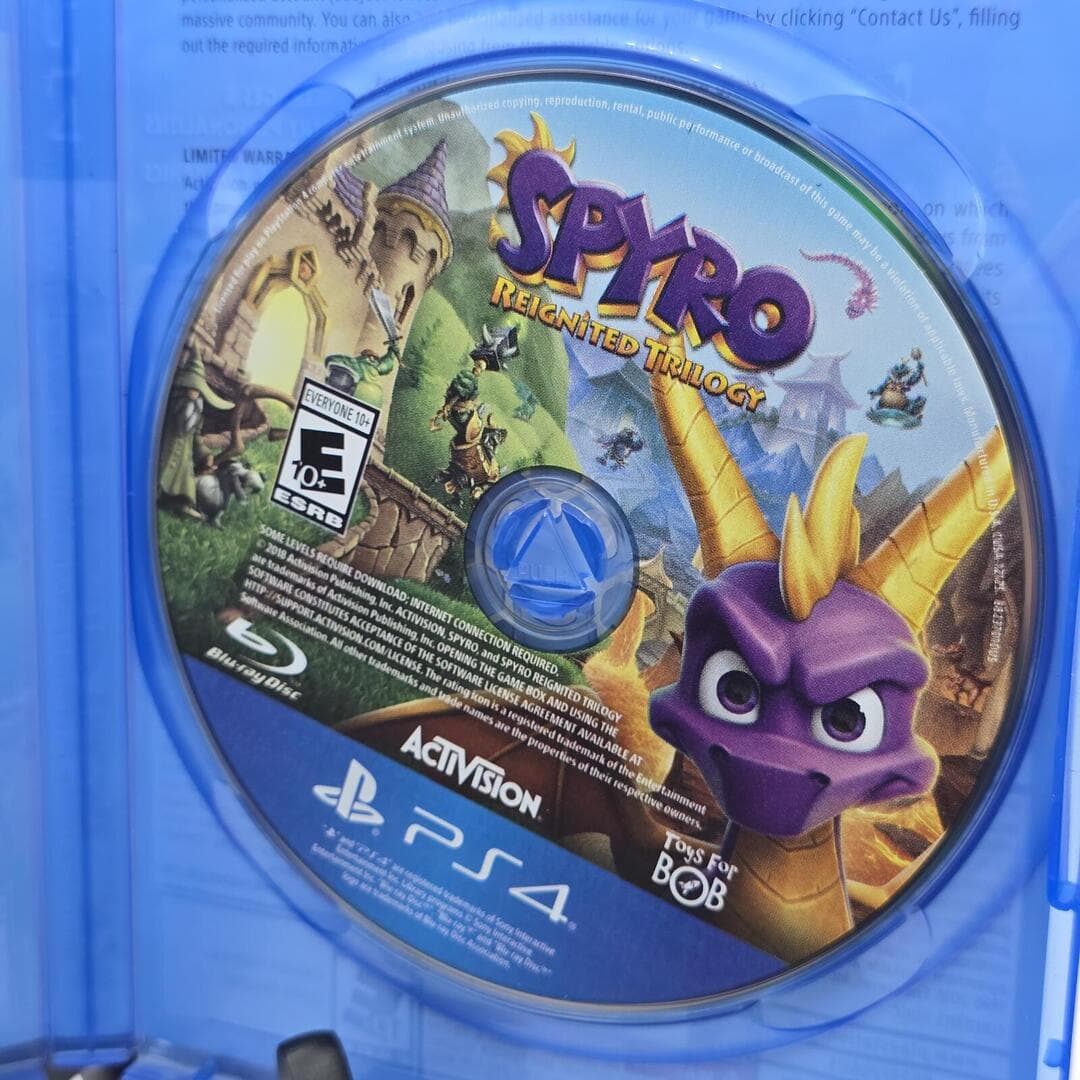 Spyro Reignited Trilogy | PS4 PlayStation 4 - 2018 | Tested [CIB] - Thumbnail 3