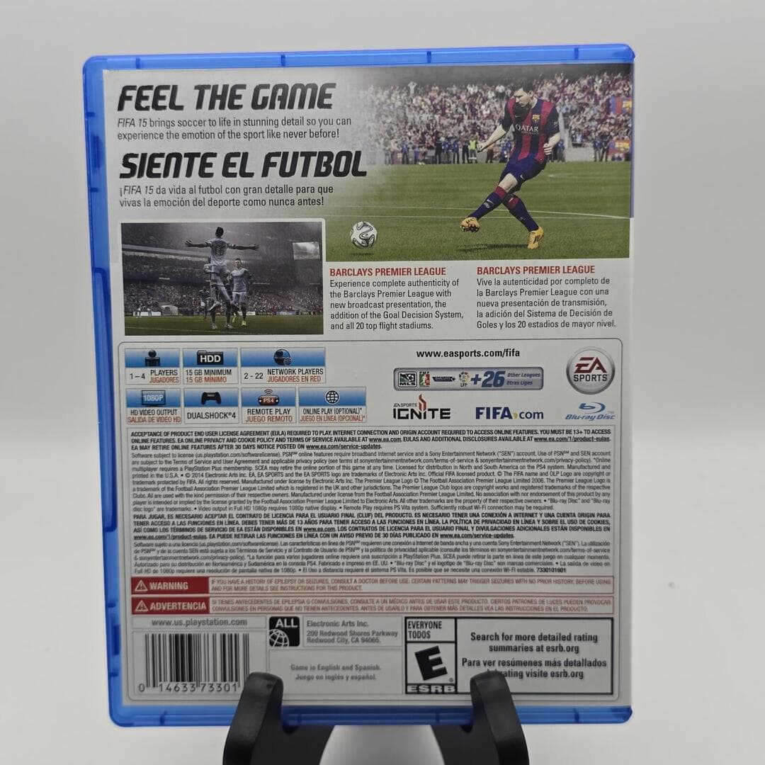 FIFA 15 | PS4 PlayStation 4 - 2014 | Tested [CIB] - Thumbnail 4