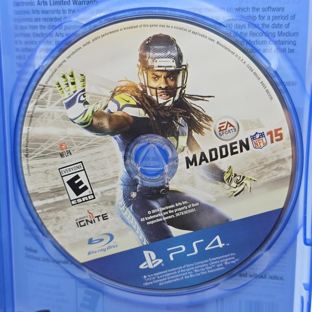 Madden NFL 15 | PS4 PlayStation 4 - 2014 | Tested [CIB] - Thumbnail 3