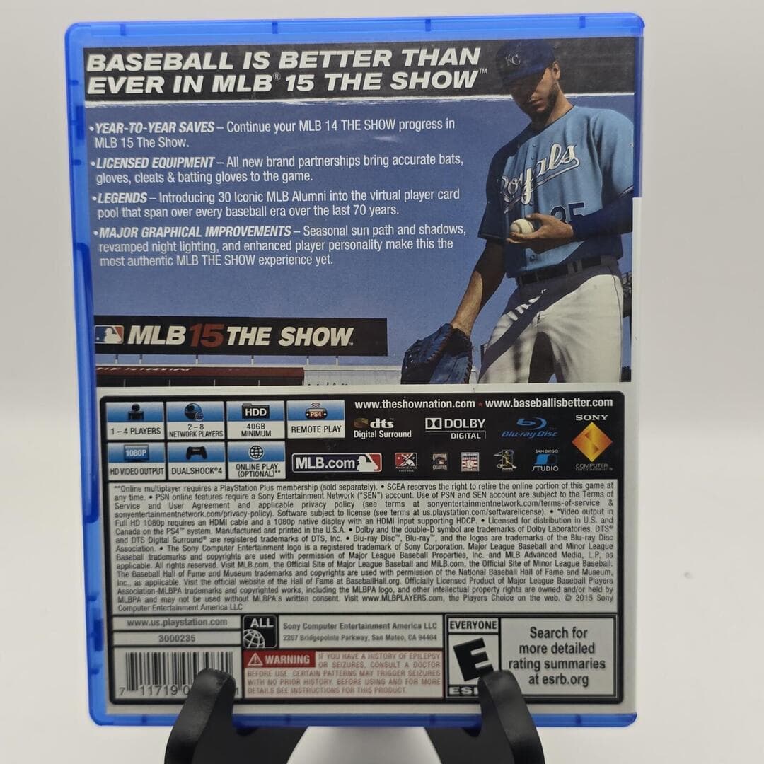 MLB 15: The Show | PS4 PlayStation 4 - 2015 | Tested [CIB] - Thumbnail 4