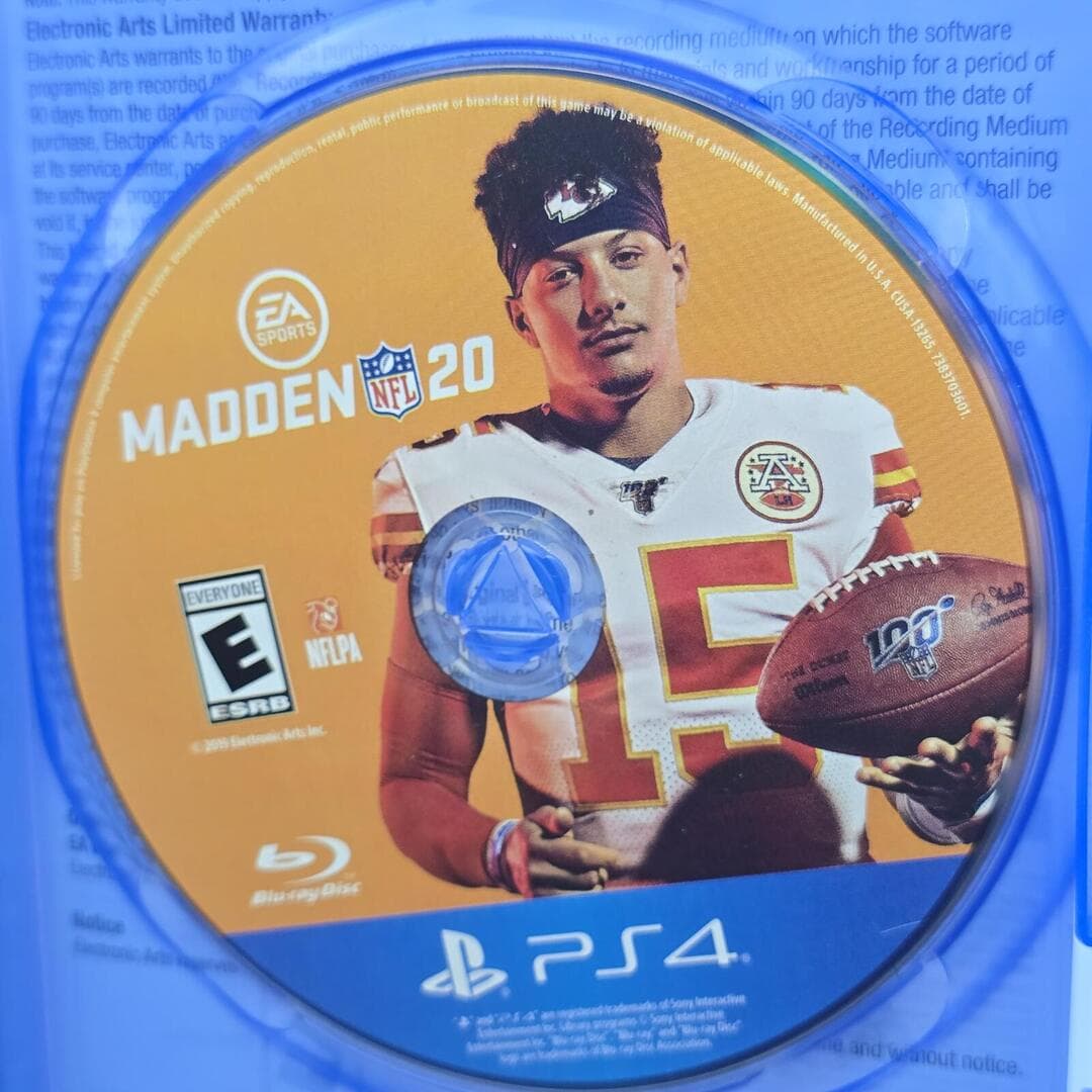 Madden NFL 20 | PS4 PlayStation 4 - 2019 | Tested [CIB] - Thumbnail 3