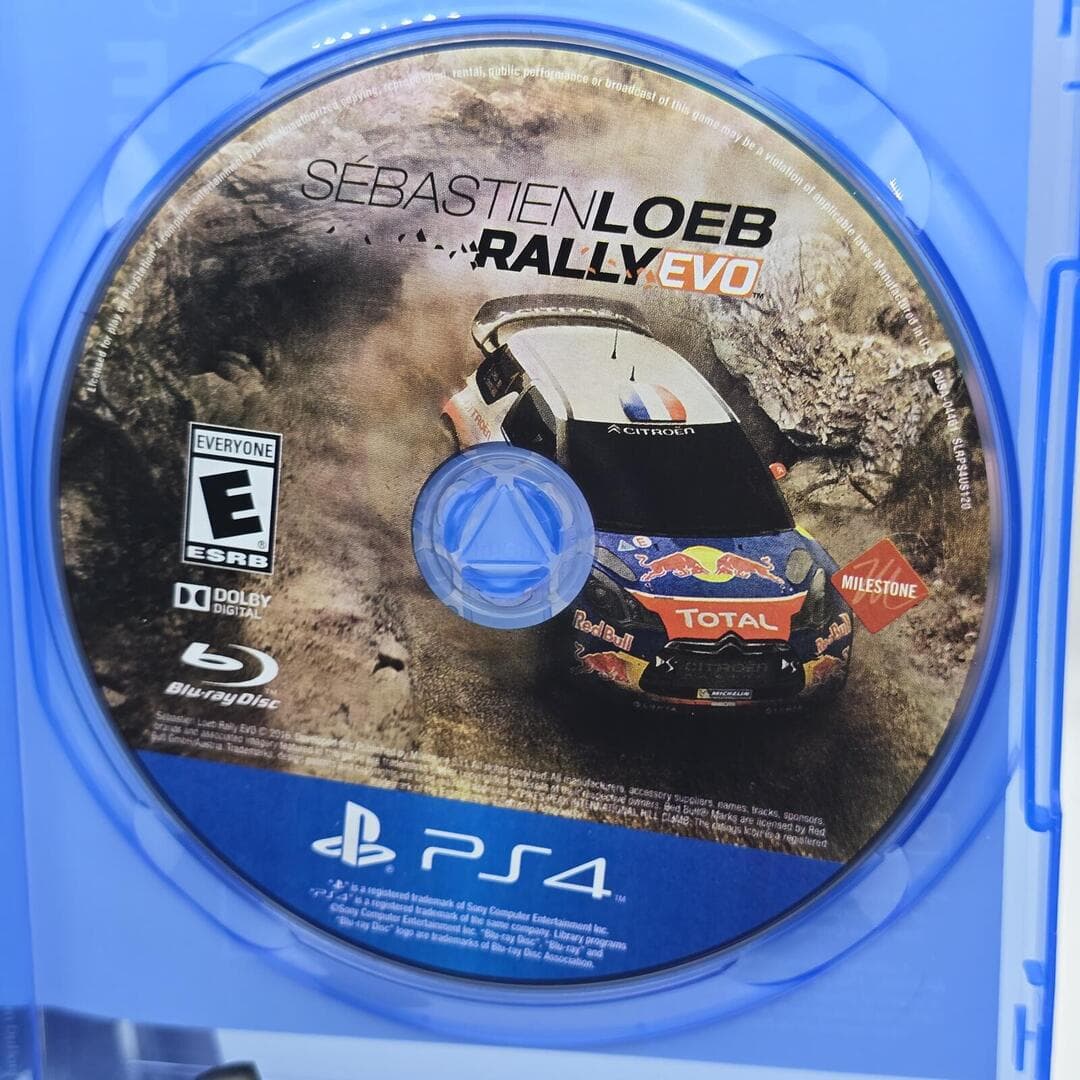 Sebastien Loeb Rally Evo | PS4 PlayStation 4 - 2016 | Tested [Disc Only]