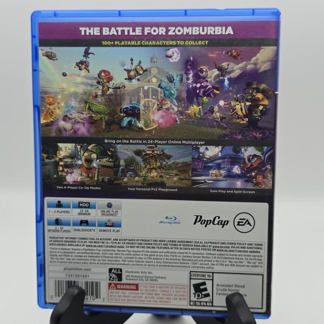 Plants vs. Zombies: Garden Warfare 2 | PS4 PlayStation 4 - 2016 | Tested [CIB] - Thumbnail 5