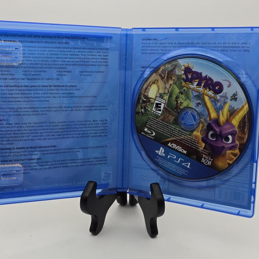 Spyro Reignited Trilogy | PS4 PlayStation 4 - 2018 | Tested [CIB] - Thumbnail 2