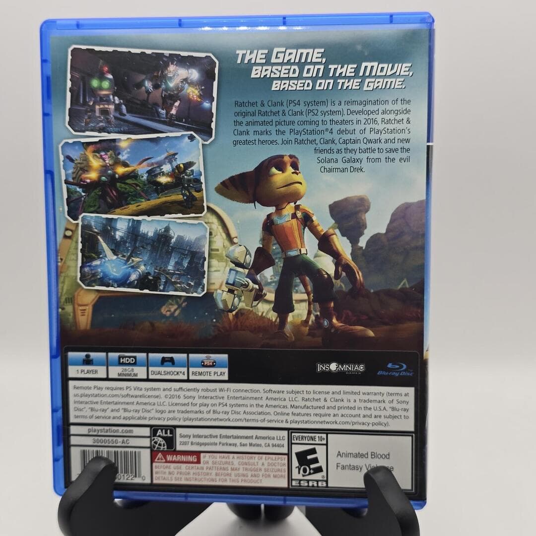 Ratchet & Clank | PS4 PlayStation 4 - 2016 | Tested [CIB] - Thumbnail 5