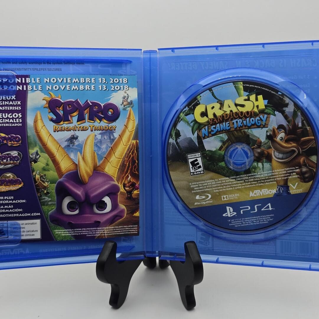 Crash Bandicoot N. Sane Trilogy | PS4 PlayStation 4 - 2017 | Tested [CIB] - Thumbnail 2