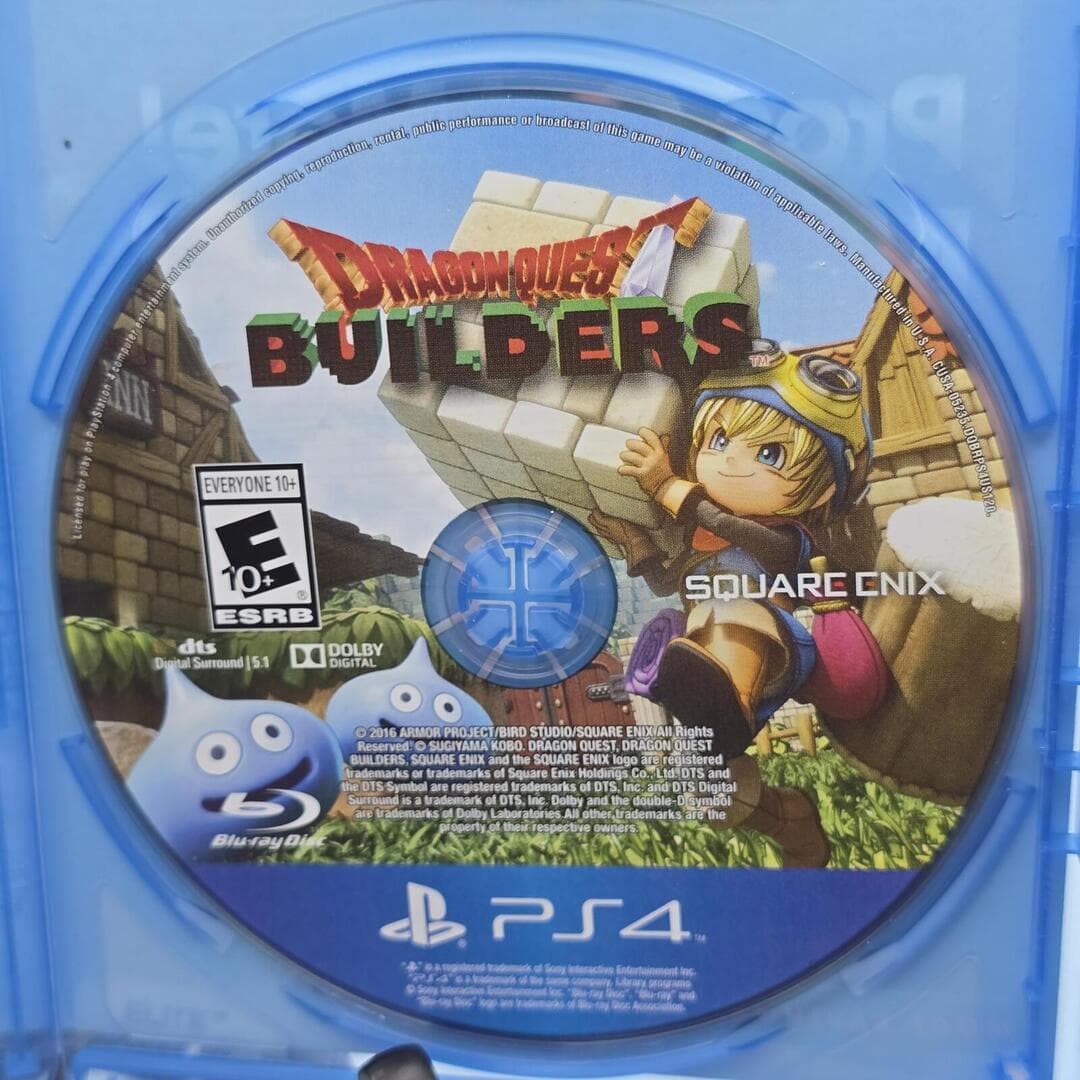 Dragon Quest Builders | PS4 PlayStation 4 - 2016 | Tested [Disc Only]