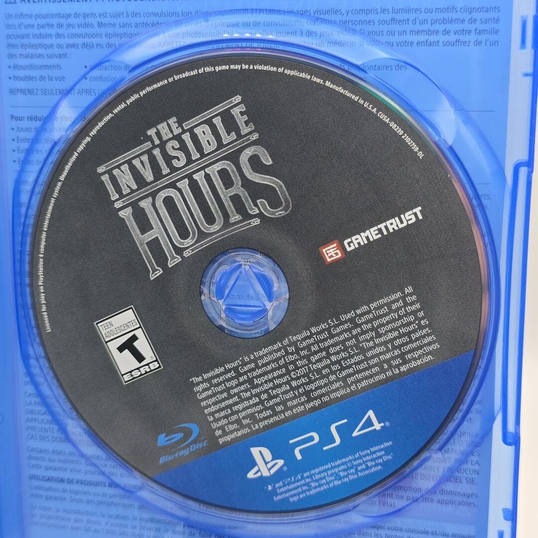 Invisible Hours VR | PS4 PlayStation 4 PSVR - 2018 | Tested [CIB] - Thumbnail 4