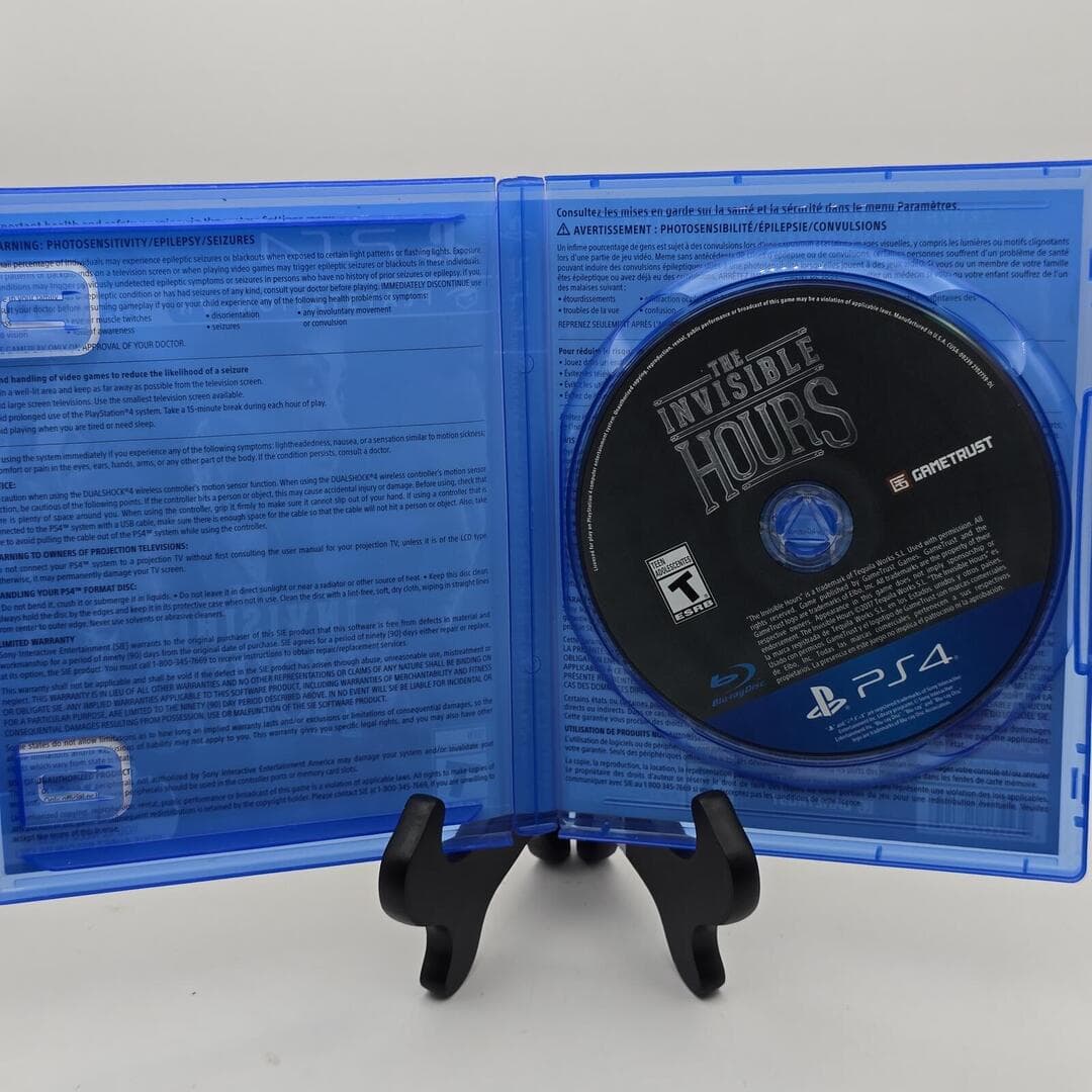 Invisible Hours VR | PS4 PlayStation 4 PSVR - 2018 | Tested [CIB] - Thumbnail 3