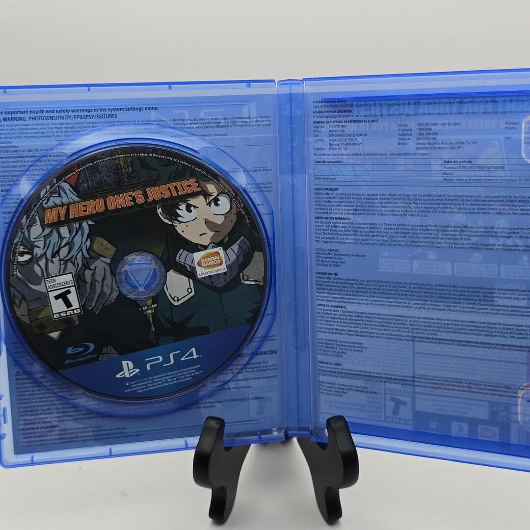 My Hero One's Justice | PS4 PlayStation 4 - 2018 | Tested [CIB] - Thumbnail 3
