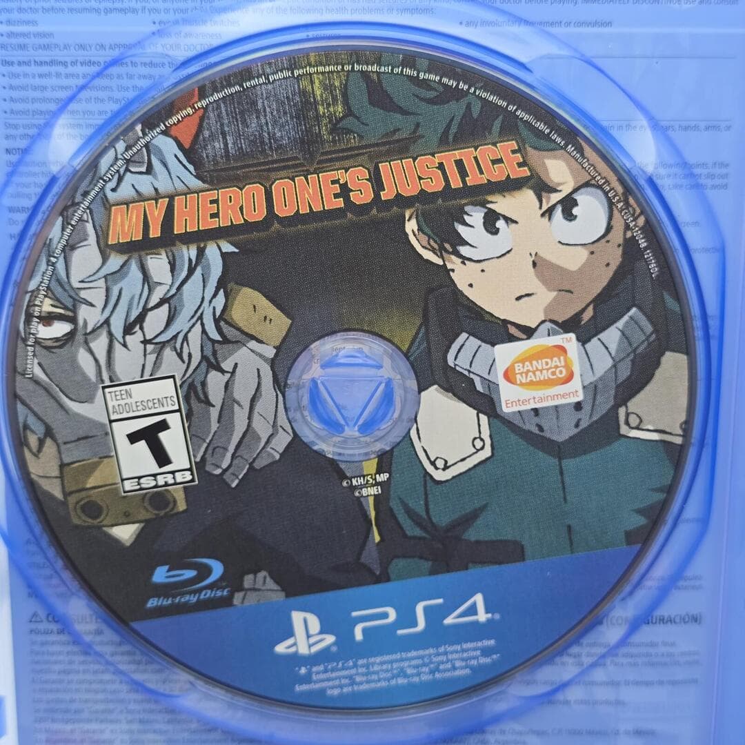 My Hero One's Justice | PS4 PlayStation 4 - 2018 | Tested [CIB] - Thumbnail 4