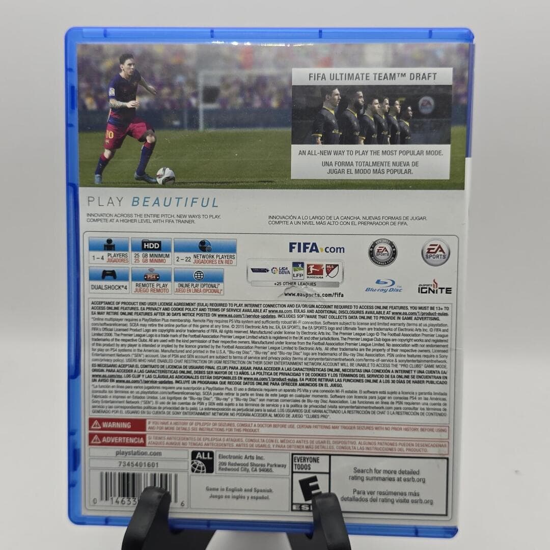 FIFA 16 | PS4 PlayStation 4 - 2015 | Tested [CIB] - Thumbnail 2
