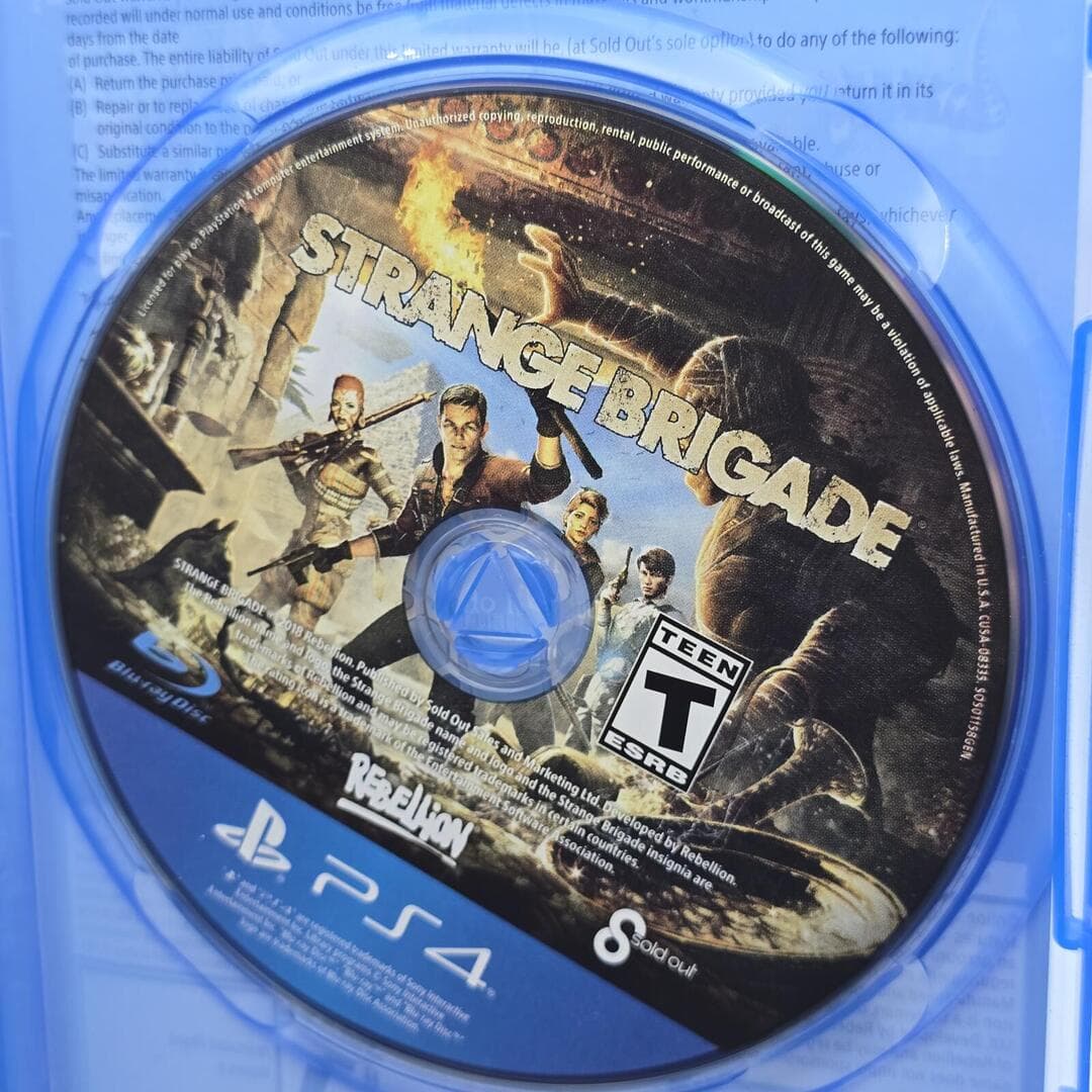 Strange Brigade | PS4 PlayStation 4 - 2018 | Tested [CIB] - Thumbnail 3
