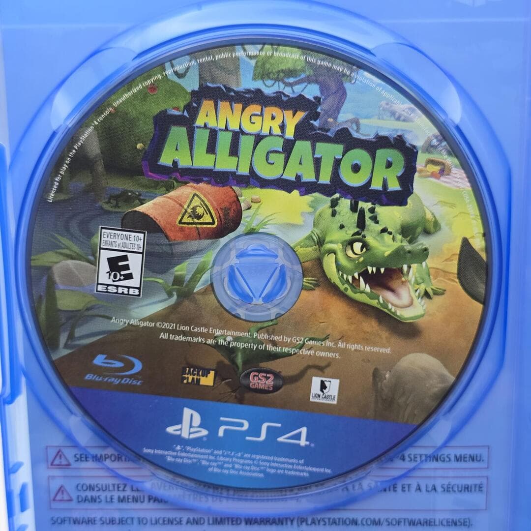 Angry Alligator | PS4 PlayStation 4 - 2021 | Tested [CIB] - Thumbnail 4