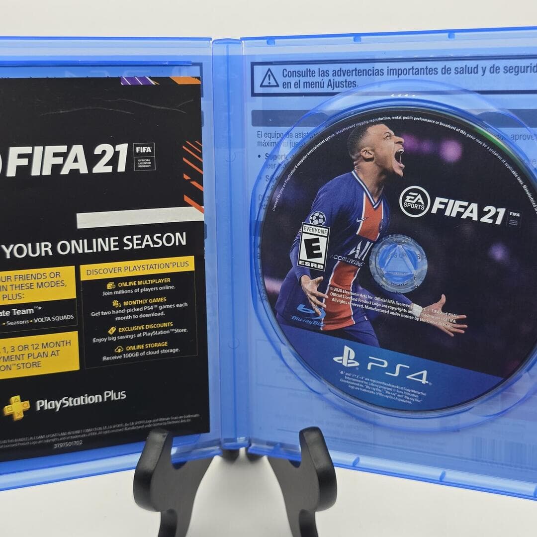 FIFA 21 | PS4 PlayStation 4 - 2020 | Tested [CIB] - Thumbnail 2