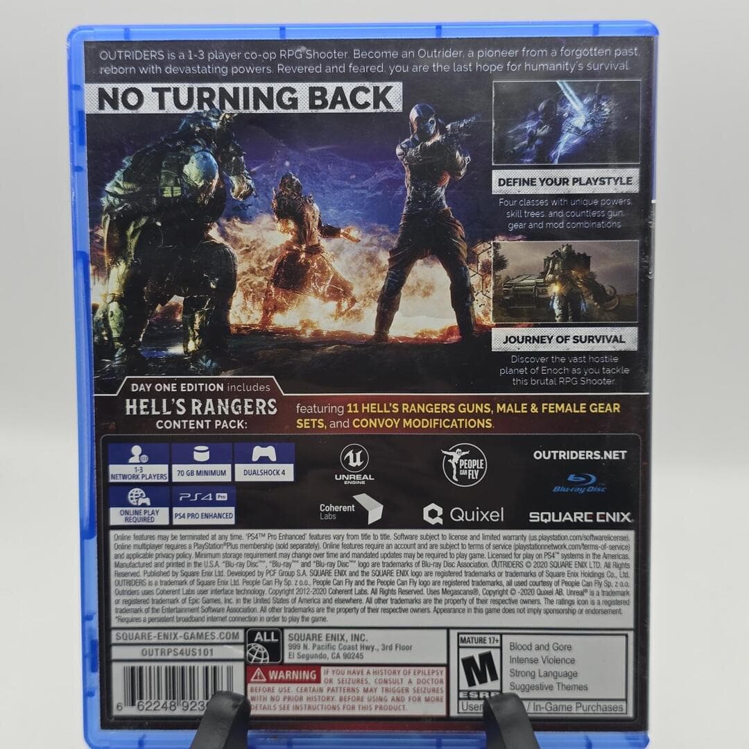 Outriders [Day One Edition] | PS4 PlayStation 4 - 2021 | Tested [CIB] - Thumbnail 6