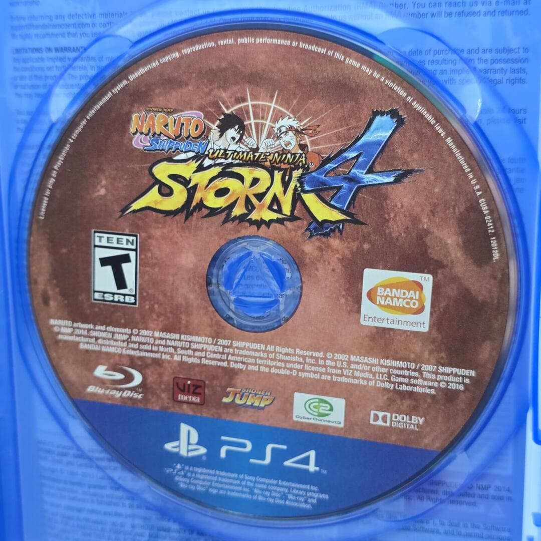 Naruto Shippuden Ultimate Ninja Storm 4 | PS4 PlayStation 4 | Tested [CIB] - Thumbnail 3