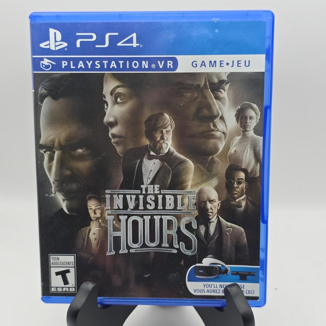 Invisible Hours VR | PS4 PlayStation 4 PSVR - 2018 | Tested [CIB]