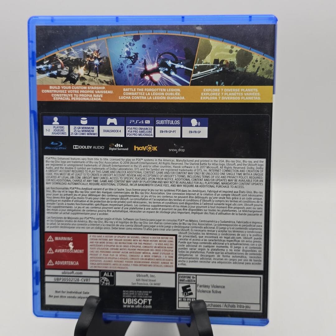 Starlink: Battle for Atlas | PS4 PlayStation 4 - 2018 | Tested [CIB] - Thumbnail 5