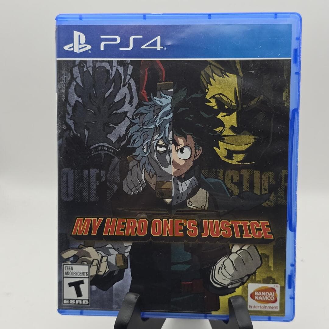 My Hero One's Justice | PS4 PlayStation 4 - 2018 | Tested [CIB]
