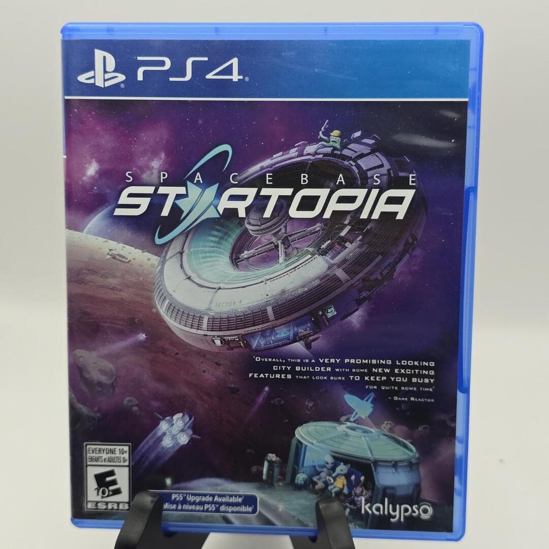 Spacebase Startopia | PS4 PlayStation 4 - 2021 | Tested [CIB]