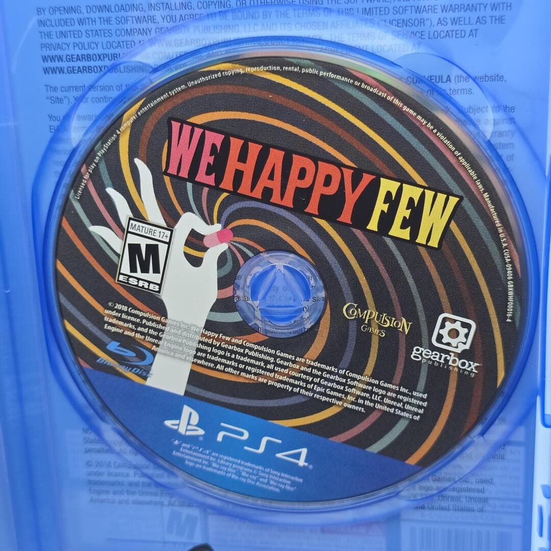 We Happy Few | PS4 PlayStation 4 - 2018 | Tested [CIB] - Thumbnail 3