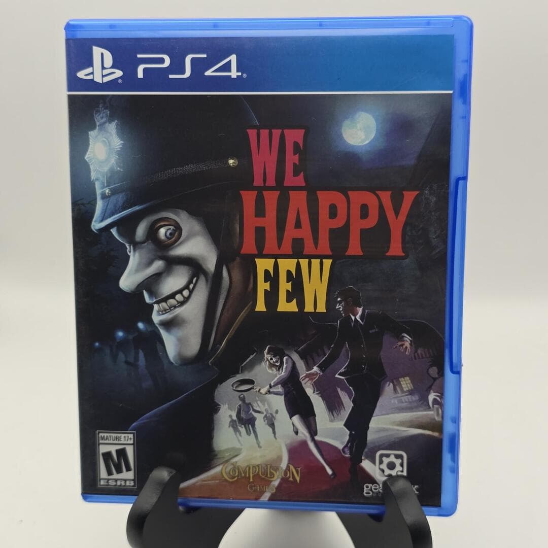 We Happy Few | PS4 PlayStation 4 - 2018 | Tested [CIB]