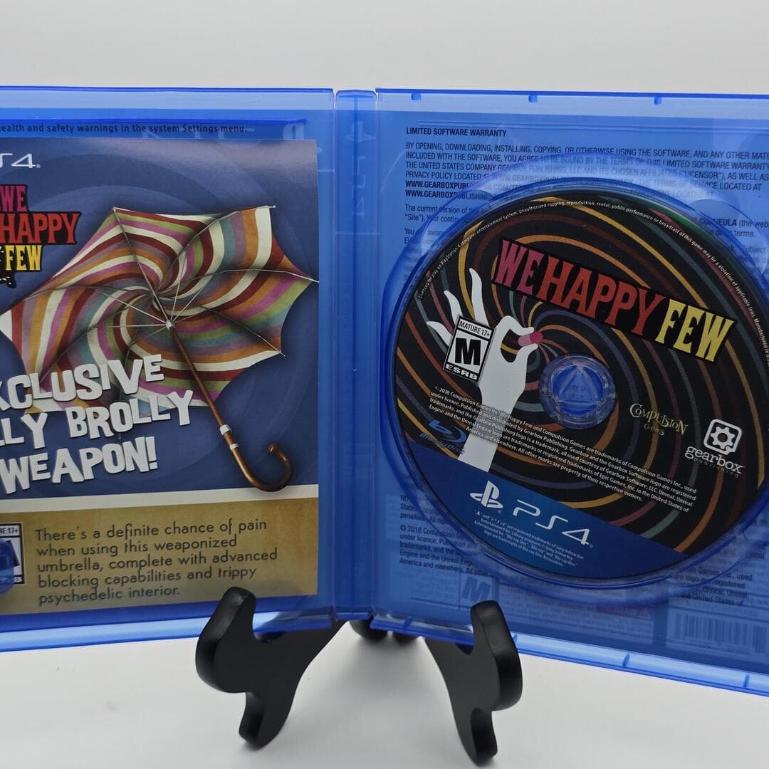 We Happy Few | PS4 PlayStation 4 - 2018 | Tested [CIB] - Thumbnail 2