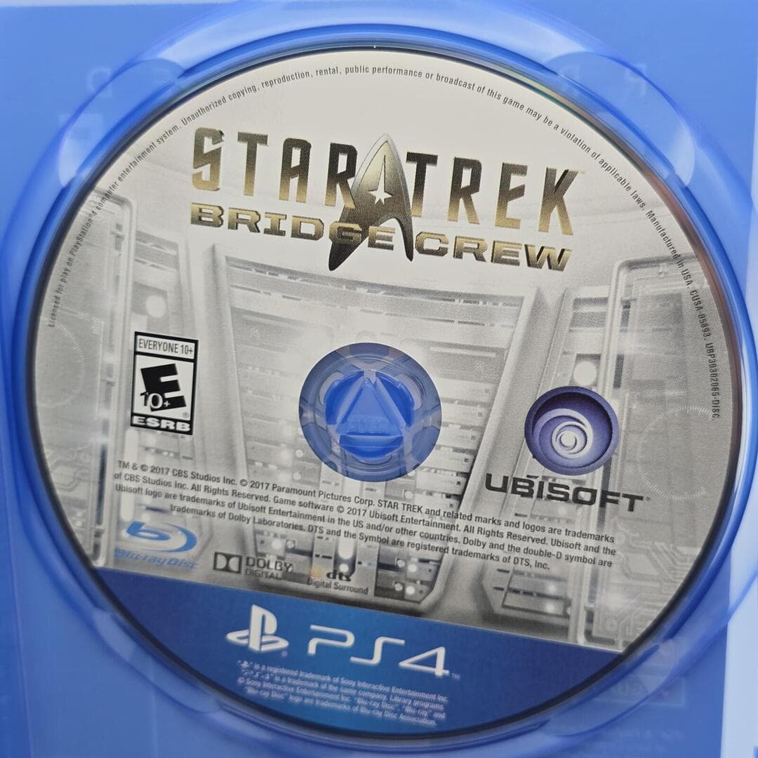 Star Trek: Bridge Crew VR | PS4 PlayStation 4 PSVR - 2017 | Tested [Disc Only]