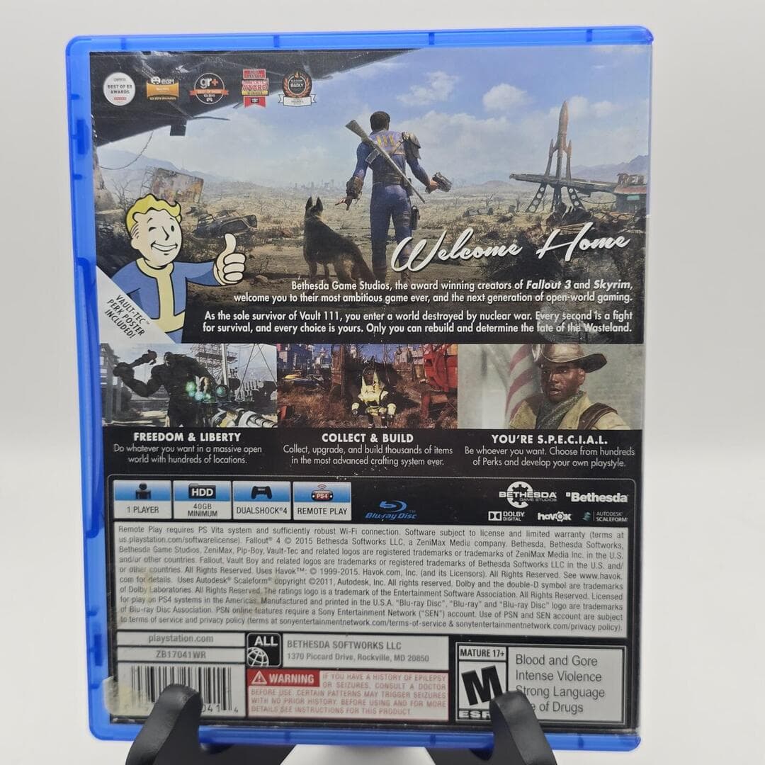 Fallout 4 | PS4 PlayStation 4 - 2015 | Tested [CIB w/ Poster] - Thumbnail 6