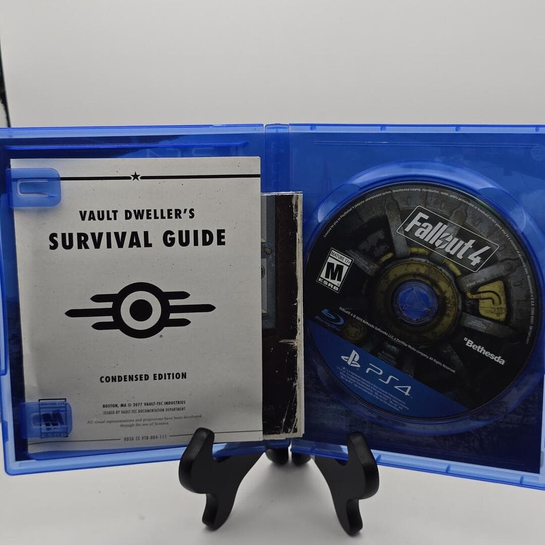 Fallout 4 | PS4 PlayStation 4 - 2015 | Tested [CIB w/ Poster] - Thumbnail 2