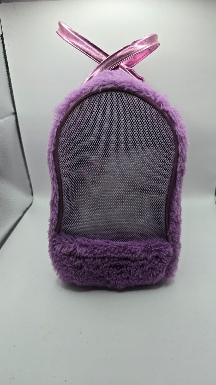 Pucci Pups by Battat Pink Bow and Sweater, Glam Bag with Maltese Pup – Plush - Thumbnail 10