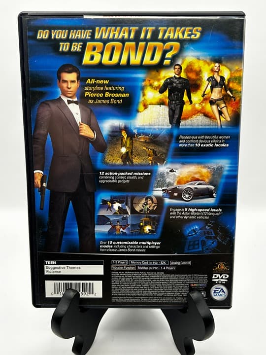 Sony PlayStation 2 (PS2) - 007: NightFire - (CIB) - TESTED - Thumbnail 2