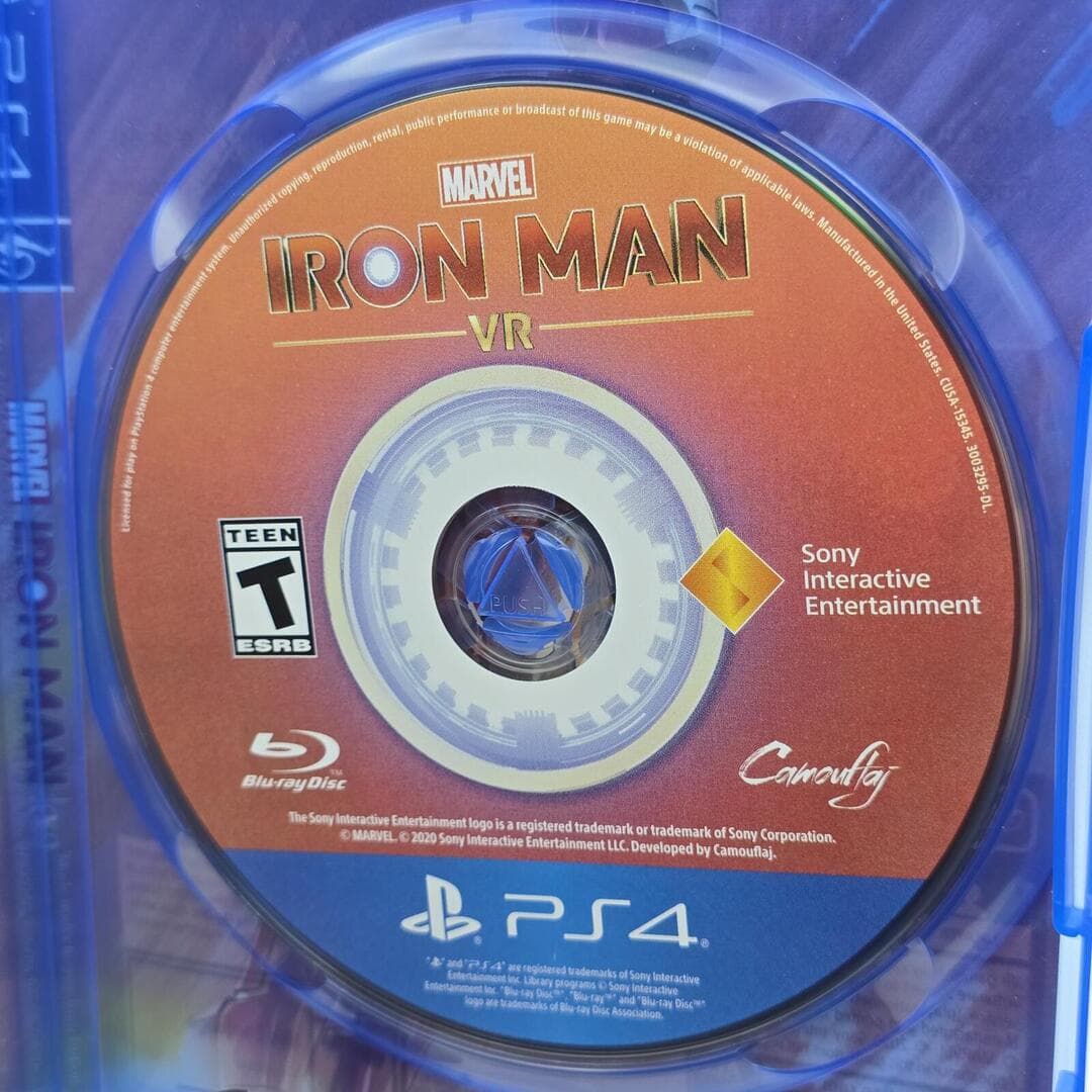 Iron Man VR | PS4 PlayStation 4 PSVR - 2020 | Tested [CIB] - Thumbnail 5