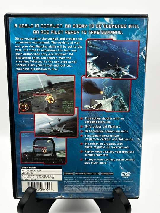 Sony PlayStation 2 (PS2) - Ace Combat 04: Shattered Skies - (CIB) - TESTED - Thumbnail 2