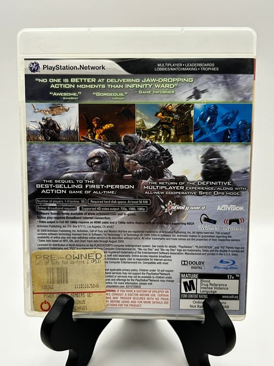 Sony PlayStation 3 (PS3) - Call of Duty: Modern Warfare 2 - (CIB) - TESTED - Thumbnail 2