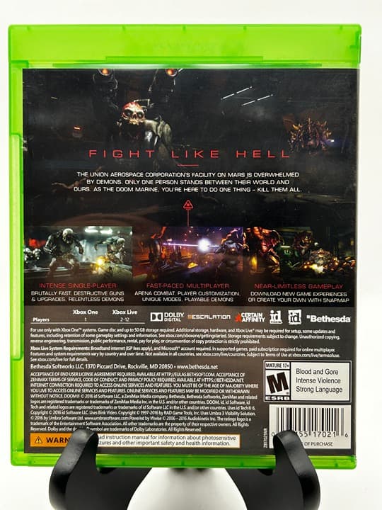 Xbox One - Doom - CIB - Thumbnail 2