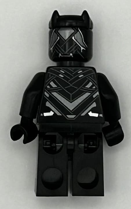 LEGO Minifigure - Black Panther - Animal Tooth / Claw Necklace - Thumbnail 2