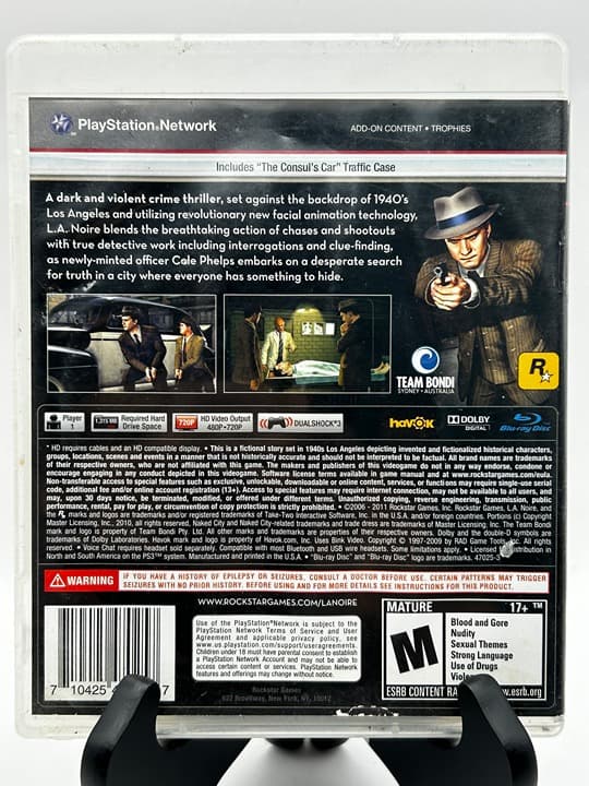 PS3 - L.A. Noire - CIB - Thumbnail 3