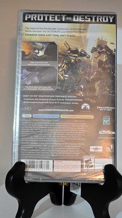 Sony PSP - Transformers: The Game - Brand new, Sealed - Thumbnail 2