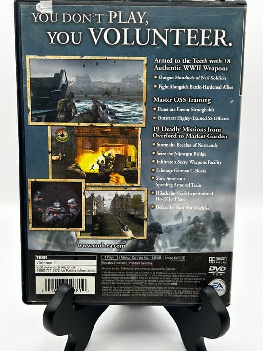 Sony PlayStation 2 (PS2) - Medal of Honor: Frontline - (CIB) - TESTED - Thumbnail 2