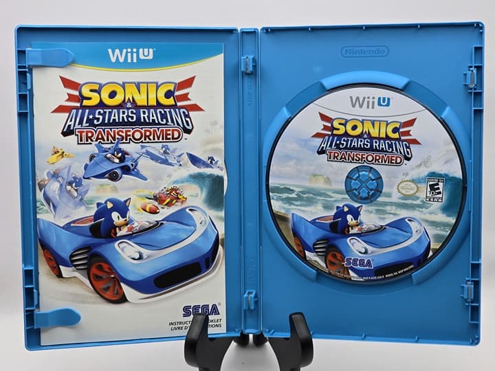 Nintendo Wii U - Sonic & All Stars Racing Transformed- (CIB) - TESTED - Thumbnail 3