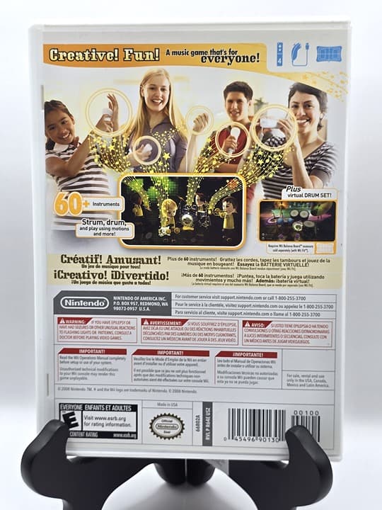 Nintendo Wii - Wii Music - (CIB) - TESTED - Thumbnail 3