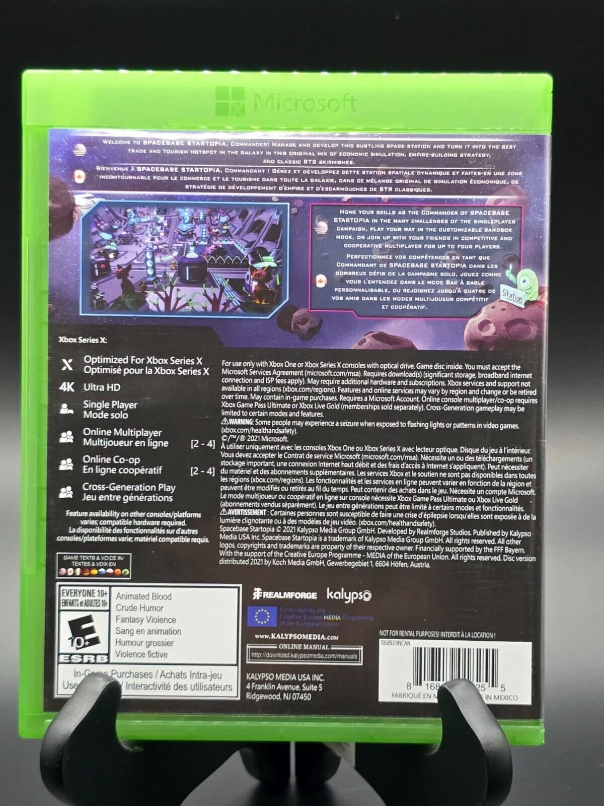 Spacebase Startopia - Microsoft Xbox One | Series X - Complete CiB | Tested - Thumbnail 2