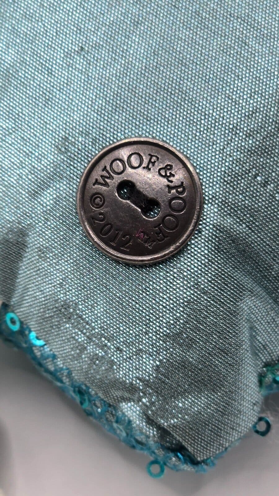 Woof & Poof 2012 Doll Turquoise Dress With Golden Hair And Bow w/Tag - Thumbnail 2