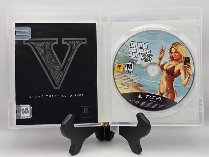 Sony PlayStation 3 (PS3) - GTA 3 Grand Theft Auto V - (CIB w/Map) - TESTED - Thumbnail 3