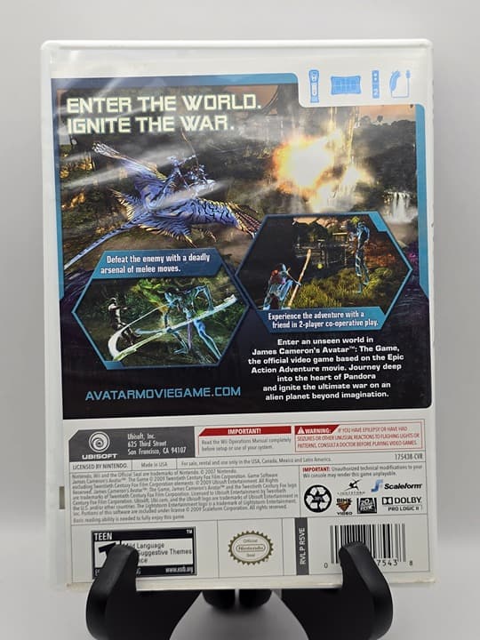 Nintendo Wii - Avatar: The Game - (CIB) - TESTED - Thumbnail 2