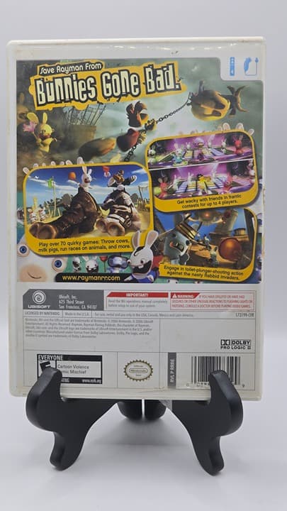 Nintendo Wii - Rayman Raving Rabbids - CIB - Thumbnail 2