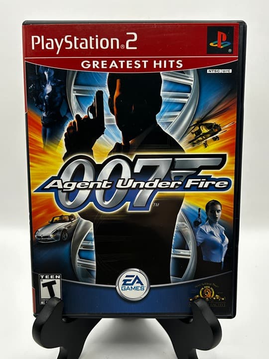 Sony PlayStation 2 (PS2) - 007: Agent Under Fire - Greatest Hits (CIB) - TESTED