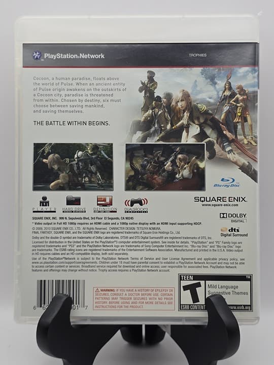 Sony PlayStation 3 (PS3) - Final Fantasy XIII - (CIB) - TESTED - Thumbnail 2